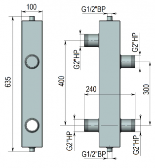Гидравлический разделитель ГР -110